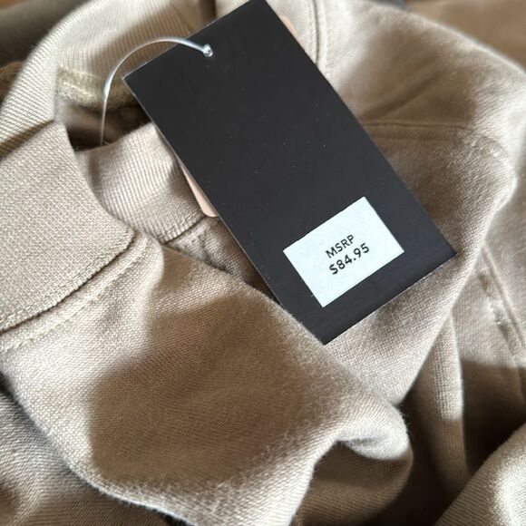 Just Attitude olive crewneck long sleeve fleece lined raglan sweatshirt. NWT. - Picture 5 of 5